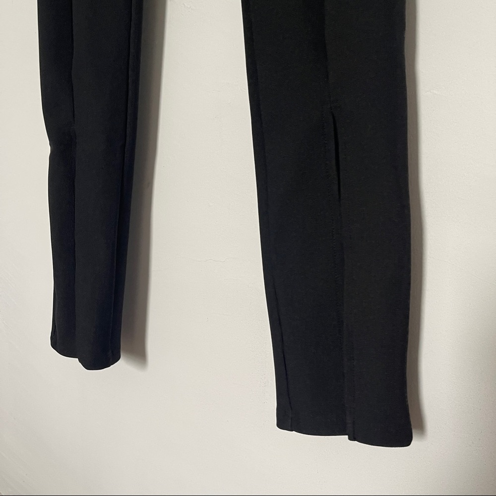Slit Ribbed Leggings - Picture 5 of 10